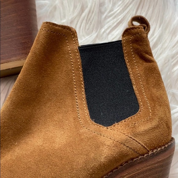 Maje Suede Elasticised Carmel Booties sz 36 - Picture 4 of 8